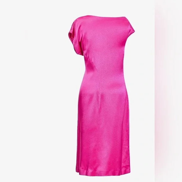 hot pink beach dress Summer Cocktail Party Mini Dress in Hot Pink – Impressions Online Boutique main image 1